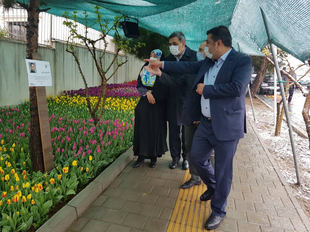بازدید شهردار محترم تهران از پیاده راه لاله برای مادران ( فروردین 99 )